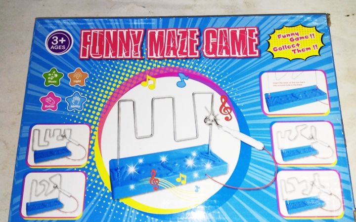 เกมส์ขดลวดวงกตดนครี-funny-maze-game