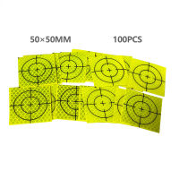 Green100pcs เรืองแสงแผ่นสะท้อนแสงใหม่50X50Mm เทปสะท้อนแสงเป้าหมาย Geodetic Survey