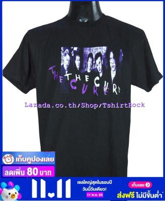 เสื้อวง THE CURE เดอะเคียวร์ ไซส์ยุโรป เสื้อยืดวงดนตรีร็อค เสื้อร็อค  CRE818 เสื้อวงร็อค