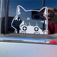 【CC】 Anime Car Window Sticker Vinyl Die-Cut Decal Exterior Decoration Accessories for MINI Cooper 6