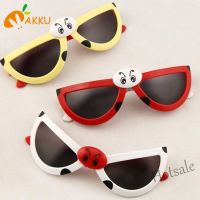 【hot sale】♛❍☸ D03 Kids Ladybug Sunglasses Cartoon Cute Foldable Glasses For 3-12 Years Old AKKU