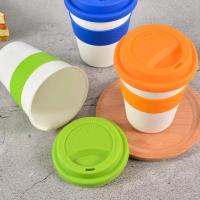 Water Cup Food Grade Heat Resistant PP All-Purpose Beverage Coffee Cup with Spiral Lid for Home