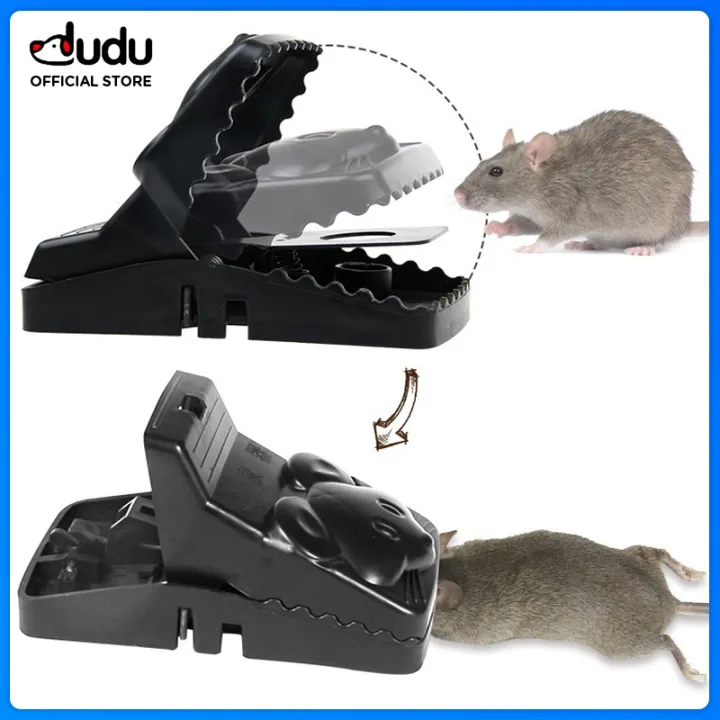 Dudu Pet High Sensitivity Reusable Mice Mousetrap Bait Spring Rodent 