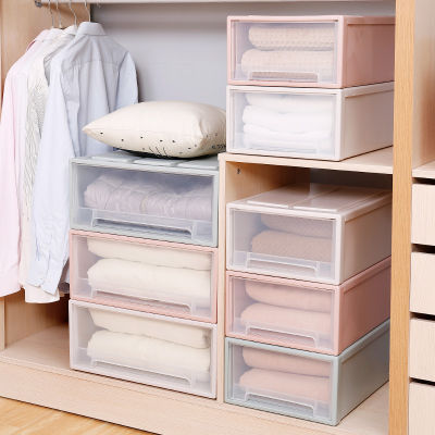 1Pcs 581320L Storage Box Case Organizers Drawer Portable Stackable for Bra Clothes Wardrobe Shoes Briefs Home Organizer