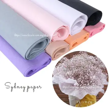 CRAFT BROWN Flower Wrapping Paper Bouquet Gift Florist Wrap Wrapper Kertas  Pembalut Bunga Hadiah Borong