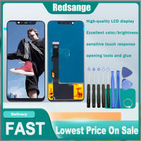 LCD TFT Redsange สำหรับชิ้นส่วนจอสัมผัสแอลซีดีของเครื่องแปลงดิจิทัล Xiaomi Mi 8สำหรับ Xiaomi Mi 8 Mi8 M1803E1A Lcd 100% ทดสอบการเปลี่ยน