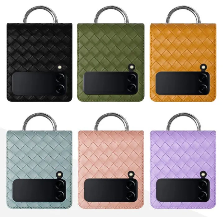 Samsung Galaxy Z Flip 3 Leather Case With D Ring 6 Colors Lazada PH