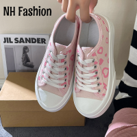 NH Fashion  รองเท้าผ้าใบผญ รองเท้าผ้าใบผู้หญิง รองดท้าผ้าใบ ผญ 2023 NEW  FYD2390H8F 37Z230913