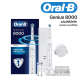 Oral-B Genius 8000 (สีขาว) แปรงสีฟันไฟฟ้า อ่อนโยนต่อเหงือก พกพาสะดวก