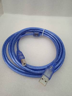 สายปริ้นเตอร์Printer USB cable สายต่อเครื่องพิมพ์ ความยาว 3 เมตร สายหนาเส้นใหญ่สัญญานดี ได้มาตราฐานแข็งแรงทนทาน