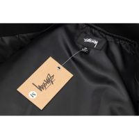 [ส่งของ]เสื้อแจ็กเก็ตเบสบอล ขนาดใหญ่ พิมพ์ลายโลโก้ Stussy 23SS สไตล์คลาสสิก สําหรับผู้ชาย