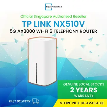 Qoo10 - TP-Link NX510v 5G AX3000 Wi-Fi 6 Telephony Router : Computer & Games