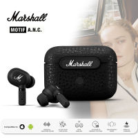 【รับประกัน6เดือน】Original Marshall Motif A.N.C Noise Cancellation Headphone หูฟังบลูทูธ หูฟัง True Wireless with Mic หูฟังเบสหนัก for IOS/Android Waterproof Bluetooth Earbuds Wireless Earphone อายุการใช้งานแบตเตอรี่ 20 ชั่วโมง Marshall Earphone