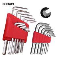 ♈  ONENUM 5/8/11Pcs Wrench Set Metric Imperial Double-end Hex Heads Multifunctional Kit Portable Spanner Household Repair Hand Tool