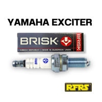 หัวเทียน BRISK COPPER RACING แกนทองแดง YAMAHA EXCITER Spark Plug (C01RA) รองรับทุกน้ำมัน Made in EU