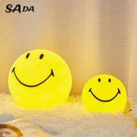 โคมไฟหน้ายิ้มสีแดงเครือข่ายชาร์จโคมไฟสร้างบรรยากาศโคมไฟกลางแจ้ง SADA แสงภูมิทัศน์สวนตั้งแคมป์