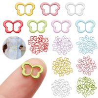 20PCS Mini Button Ultra-small Butterfly Belt Button For DIY Doll Clothing Baby Bag Belt Buckle Decor Button Handmade Sewing Tool