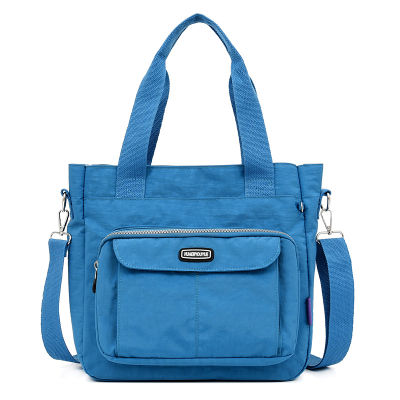 2021Women Casual Handbag Simple Designer Shoulder Bag Ladies Large Capacity Travel Bags Nylon Cloth Waterproof Female Tote Bag Bolso