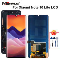 6.47 "Original สำหรับ Xiaomi Note 10 Lite จอแสดงผล LCD Touch Screen สำหรับ MI Note 10 Lite LCD อะไหล่10 Touch