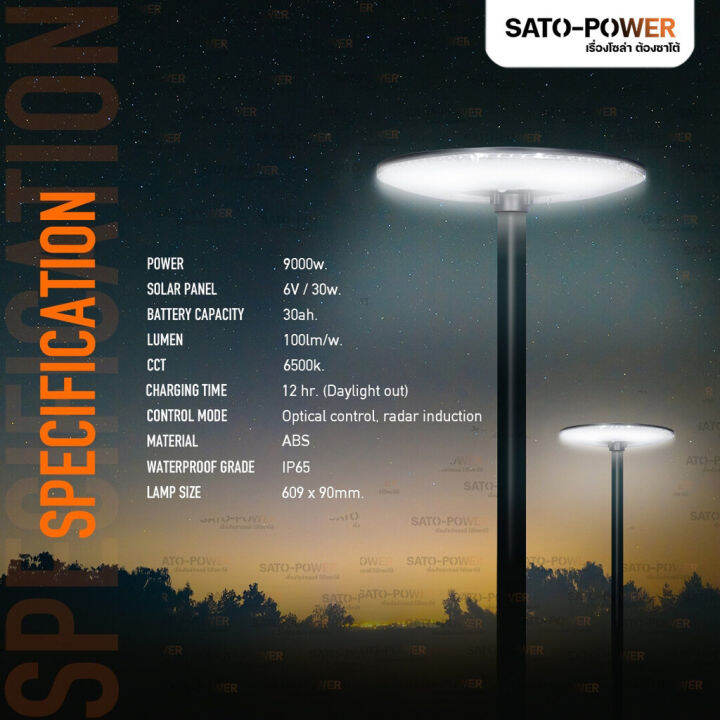 lsc-900-โคมไฟถนนโซลาร์เซลล์-ufo-solar-light-9-000w-lumira-พลังงานแสงอาทิตย์-100-โคมไฟ-โคมไฟโซล่าเซลล์-โคมไฟโซลาร์เซลล์-โคมไฟพลังงานแสงอาทิตย์