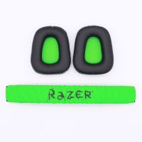 New Replacement Ear Pads Cushion Earmuffs Earpads / Headband For Razer Electra Gaming Headphone Headsets