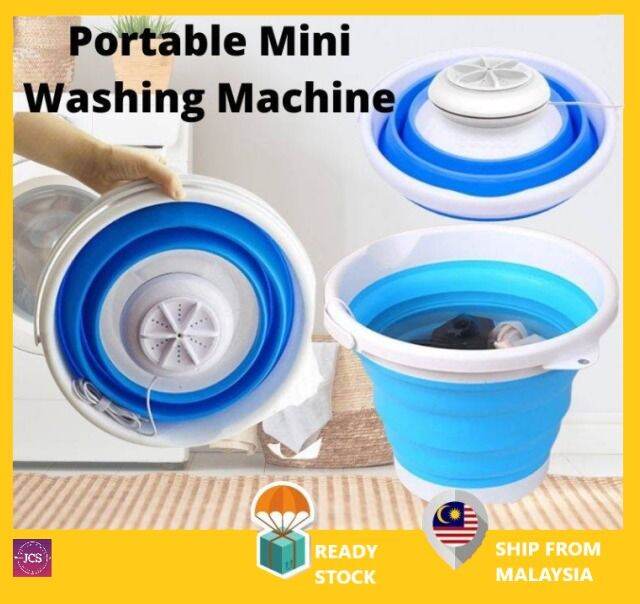 Portable Mini Washing Machine Rotating Ultrasonic Turbine Cleaner With