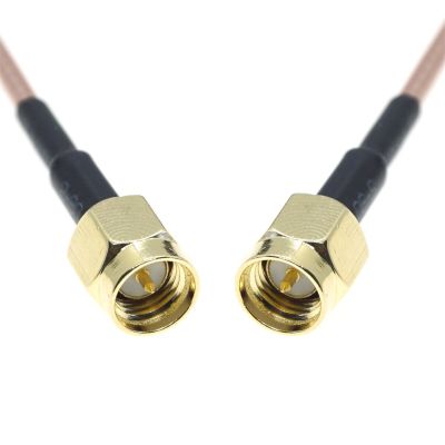 RG316 SMA Male to SMA Male RF Plug Jack Connector Pigtail Extension cable Electrical Connectors