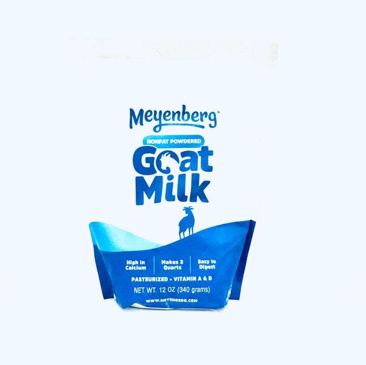 Meyenberg NONFAT POWDERED Goat Milk 12 Oz ( 340 grams ) Expiry date