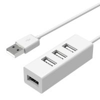 [HOT HAIXWLXKWW 589] USB 2.0 HUB Supply 4พอร์ตอะแดปเตอร์สำหรับอุปกรณ์เสริมแล็ปท็อป Splitter USB2.0