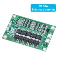 3S 60A สมดุล3S 60A สมดุล,】ที่ชาร์จแบตเตอรี่ลิเธียม Li-Ion 60A 40A 3S 4S แผ่นป้องกัน18650 BMS สำหรับมอเตอร์เจาะ11.1V 12.6V/14.8V 16.8V เพิ่มความสมดุล