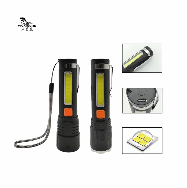 New aluminum alloy P50 outdoor zoom remote red light warning emergency