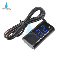 【❉HOT SALE❉】 buhejire เครื่องทดสอบแรงดันไฟฟ้า Dc 3-18V สำหรับรถจักรยานยนต์รถยนต์เครื่องวัดแรงดันไฟฟ้าแบบดิจิตอล Ipx6กันน้ำ Dc 3-18V มิเตอร์วัดกระแสไฟสำหรับรถจักรยานยนต์รถยนต์12V 0.56นิ้ว3จอแสดงผลตัวเลขแอลอีดี