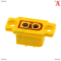 Snoopy 1pcs XT60BE-F brass Gold Plated MALE CONNECTOR พร้อมฝาครอบกันฝุ่น