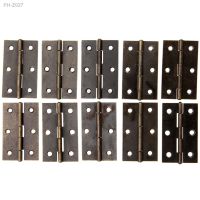 10Pcs Antique Bronze Cabinet Hinges Furniture Fittings Decorative Door Hinges for Jewelry Box Furniture Hardware