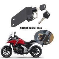 NC750X ระบบป้องกันการรักษาความปลอดภัยด้านตัวล็อคหมวกกันน็อคมอเตอร์ไซค์พร้อม2ปุ่มสำหรับ NC750 750X Honda NC X DCT 2021 2022 2023อุปกรณ์เสริม