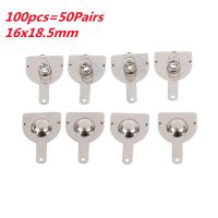 100pcs 18650 Positive And Negative Single Contact Spring Plate ( 50Pairs) 16x18.5mm Electrical Connectors