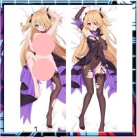 ปลอกหมอน Genshin Impact Fischl Body Pillow Anime Dakimakura ปลอกหมอนโยนหมอน 50X150 ซม