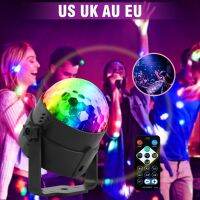 U’King UV 3 LEDs Magic Ball Disco Light Stage Lighting Effect with Remote Controller Auto Sound Control for DJ Concert Party