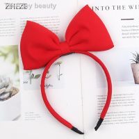 【hot】¤  Zanzesmila-headband vermelho com lantejoulas grandes para menina headband arco festa de aniversário cosplay acessórios o cabelo diy 6 polegadas