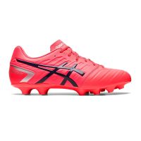 Asics รองเท้าฟุตบอล / สตั๊ด Ds Light Club (2E) Wide FG | Flash Coral/Peacoat ( 1103A074-700 )