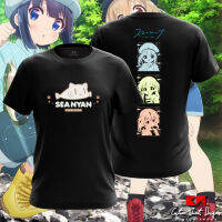 New FashionSlow Loop  Sea Nyan Tackle Shop  Anime Series T-Shirt  2023  2023