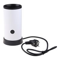 Electric Milk Frother Steamer Automatic Hot Cold Coffee Heater Foamer Stainless Steel Home Appliance