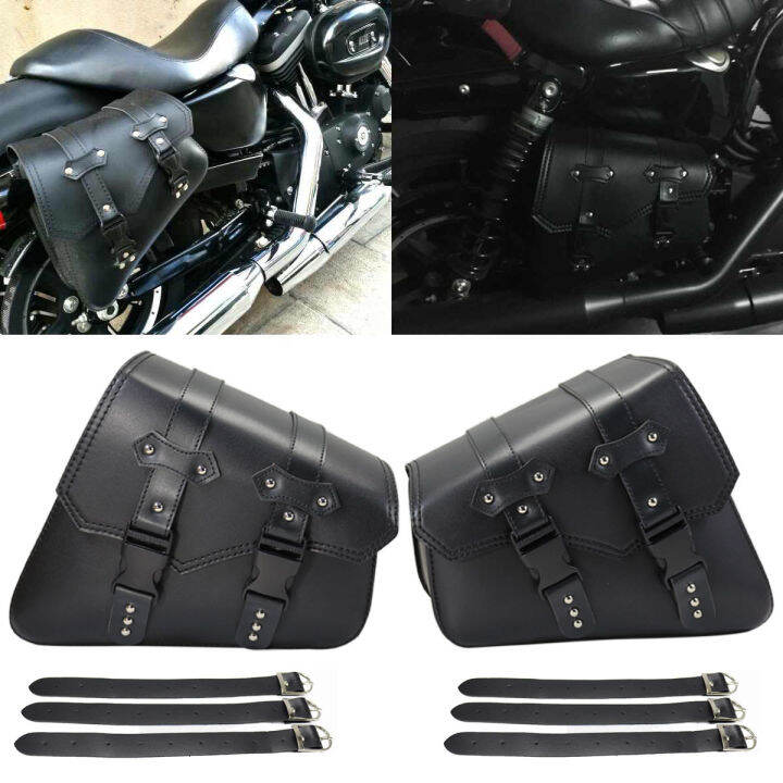 1คู่-ถุงอานรถจักรยานยนต์อเนกประสงค์สำหรับ-harley-sportster-xl883-xl1200กระเป๋าหนัง-pu-กันน้ำสีดำ04-up