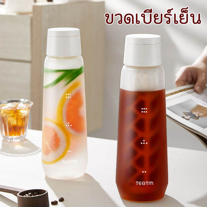 สวย-คลังสินค้าพร้อม-เครื่องชงกาแฟชงเย็น750มล-เครื่องทำชาเย็นแก้วบอโรซิลิเกตเหยือกแก้วแผ่นกรองละเอียดเครื่องเหยือกใส่กาแฟ