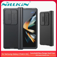 HOT”Nillkin สำหรับ เคสศัพท์ Samsung Galaxy Z Fold 4 5G Case Slide Camera Protection Back Cover Privacy Protecting Casing Fashion Hardcase