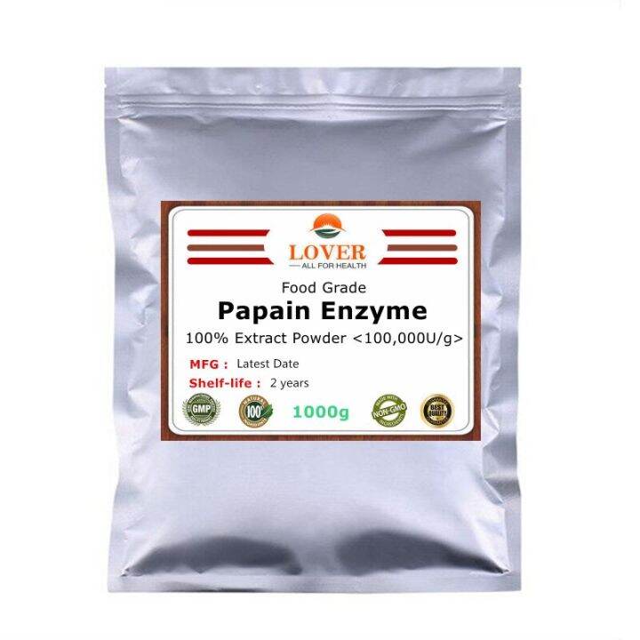 100 Premium Papain Enzyme Powder,(100,000 U/g) Pawpaw Fruit Powder
