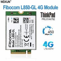 ฟิโบคอม M.2การ์ด L850-GL 01AX792 4G LTE ไร้สายโมดูล Lenovo Thinkpad X1คาร์บอน Gen6 X280 T580 T480s L480 X1โยคะ Gen 3 L580