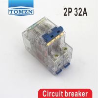 2P 32A Transparent case Mini Circuit breaker MCB DP