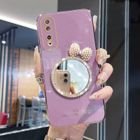 เคสโทรศัพท์ชุบหรูหราสำหรับ Honor 90 5G / Honor 90 Lite/ Honor 70 Lite กล้องติดกระจกหลังแต่งหน้ารูปผีเสื้อน่ารักปกป้องปลอกอ่อน Huawei Nova 11 / 11 Pro / 11i ฝาหลังเคสโทรศัพท์มือถือขอบซิลิโคน Honor90ไลท์