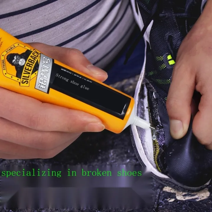 Special shoes adhesive glue to repair soft plastic shoes cobblers resin